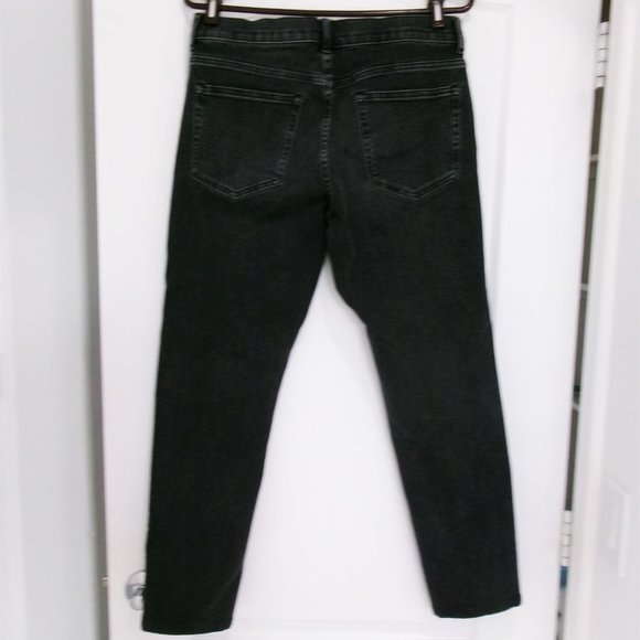Everlane Distressed Black Skinny Jeans Men's 32 / 30 Inseam 27" - Picture 8 of 13